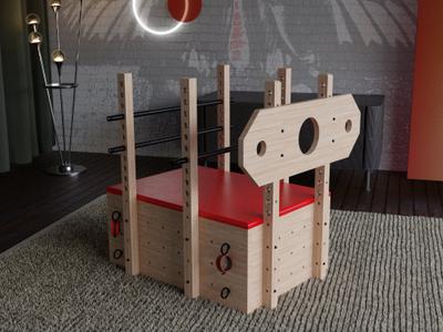 DIY Modular BDSM Chest Plans with Pillory (PDF Download), Liorn