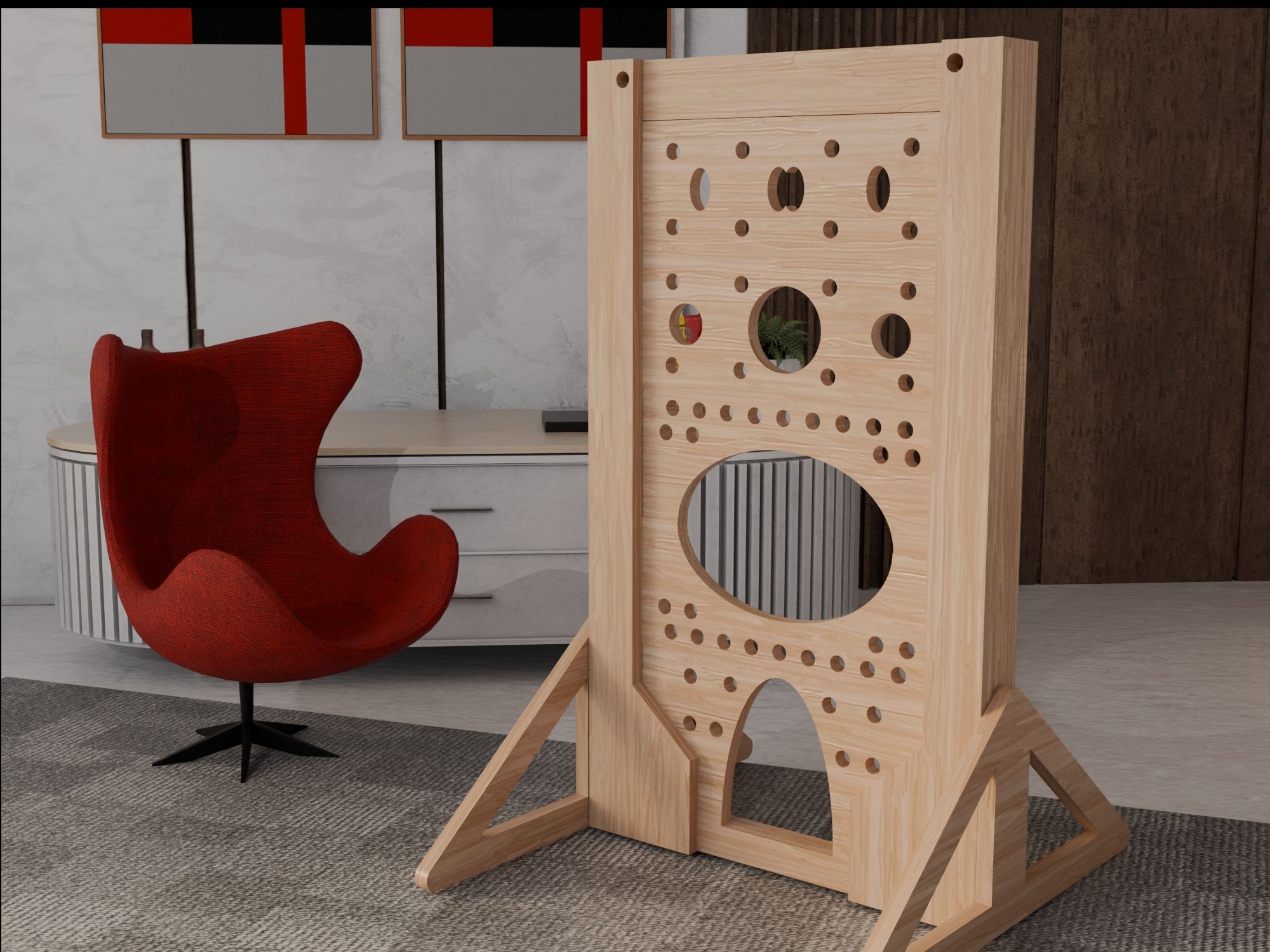 Modular BDSM Furniture Plan: DIY Pillory for Hands, Feet, Head (PDF), Liorn