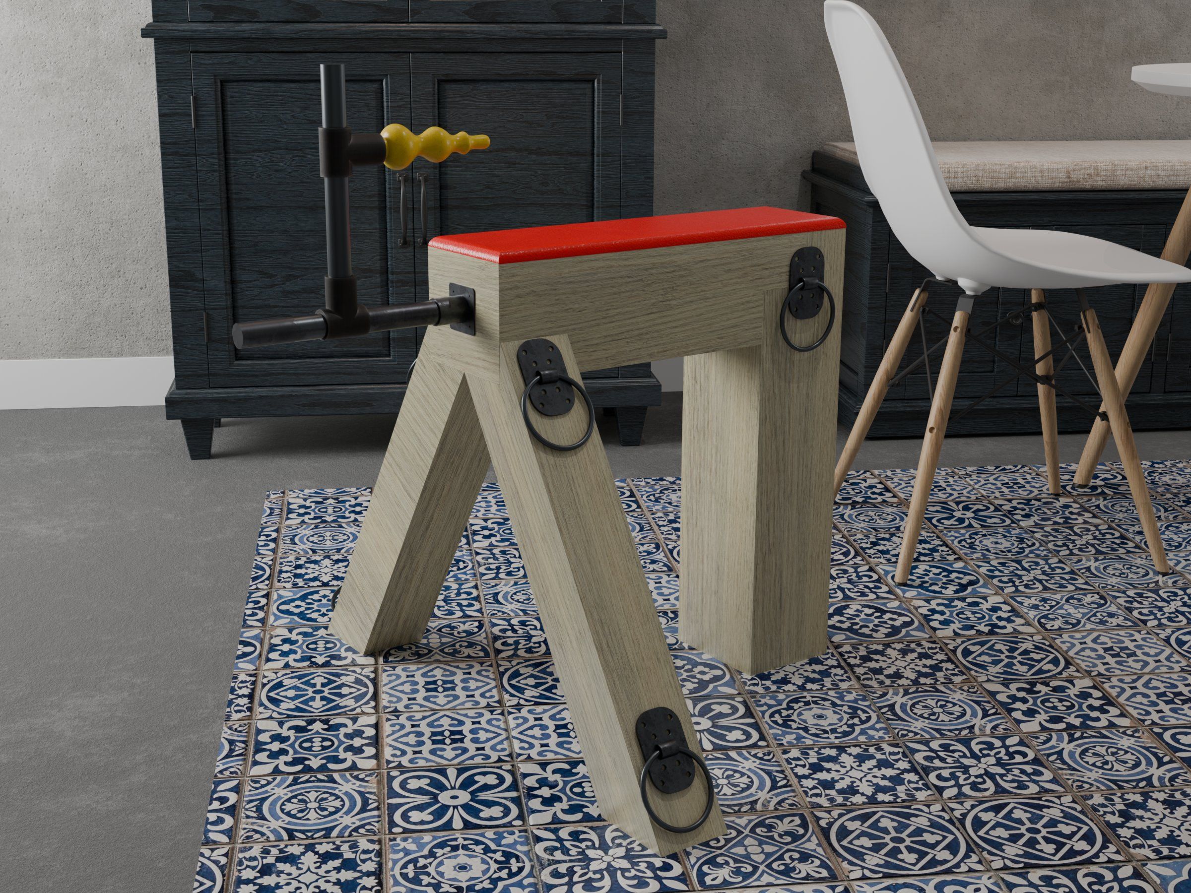 DIY BDSM Bench Plan – Modular Wood Furniture Blueprint (PDF), Liorn