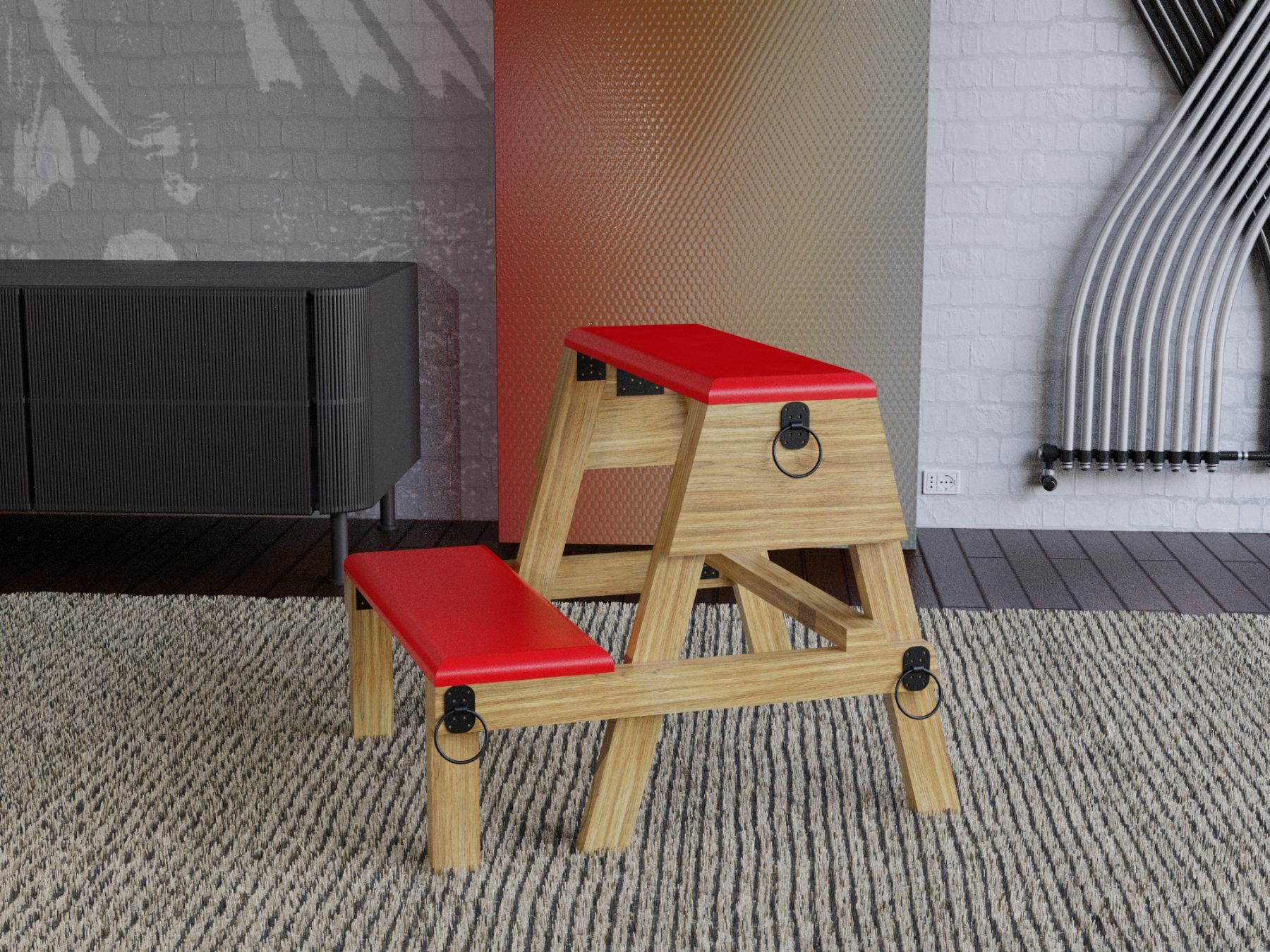 Adjustable Spanking Bench Construction Plan, DIY Bondage Furniture PDF, Liorn