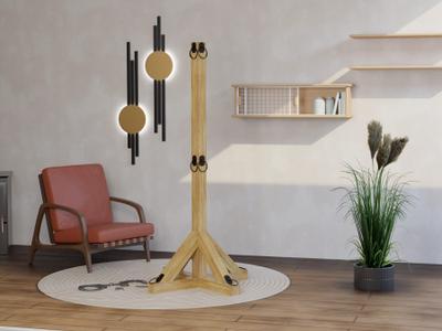 Wooden BDSM Bondage Post – DIY PDF Frame Plan, Liorn