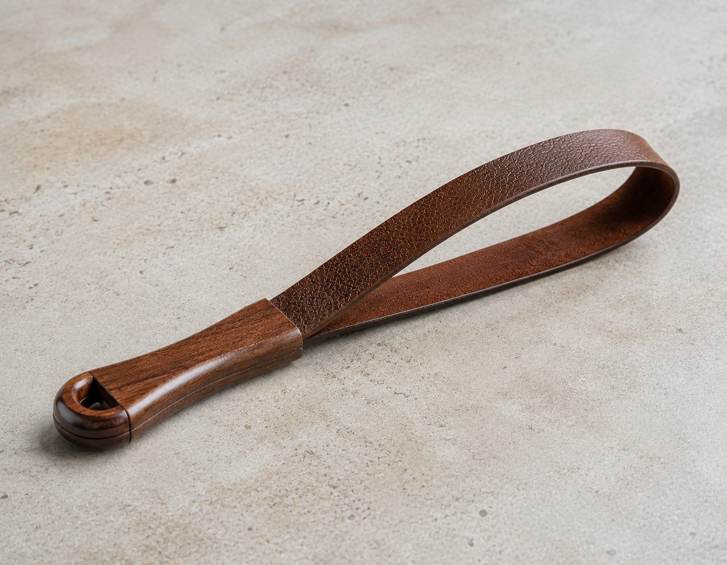 Spanking Paddle for BDSM Wood & Leather